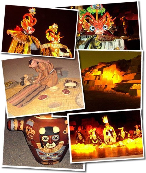 Perú. La Mágica noche de la Huaca.