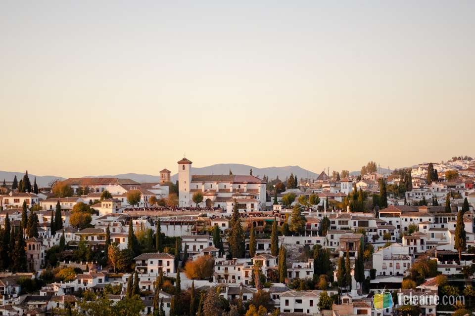 Panorámica del Barrio del Albaicín
