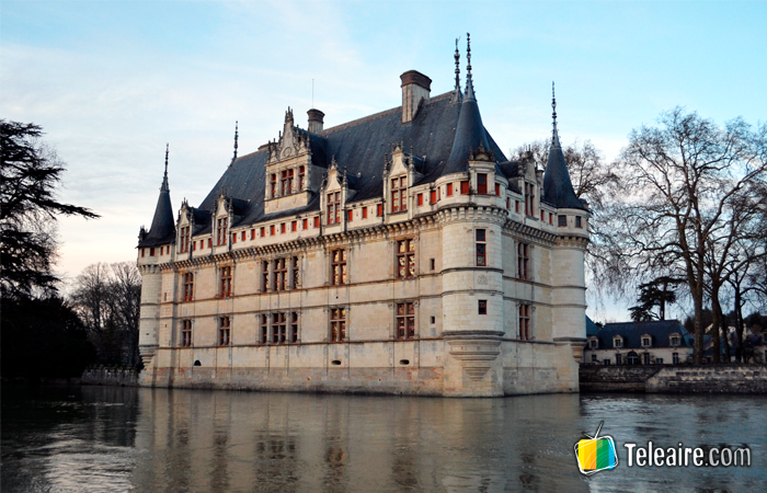 Castillo Azay le Rideau en el Valle del Loira