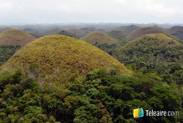 panoramica de chocolate hills