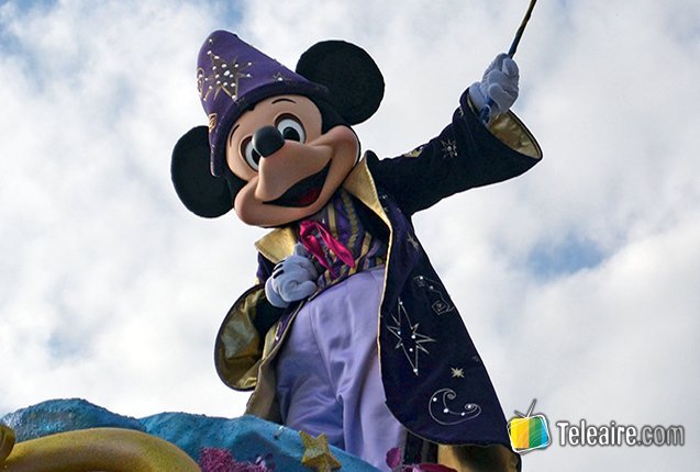 Mickey Mouse en el Parque EuroDisney