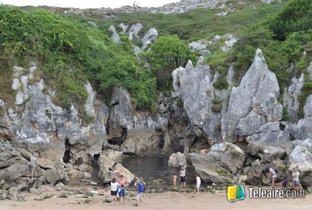 La playa más pequeña del mundo en Asturias