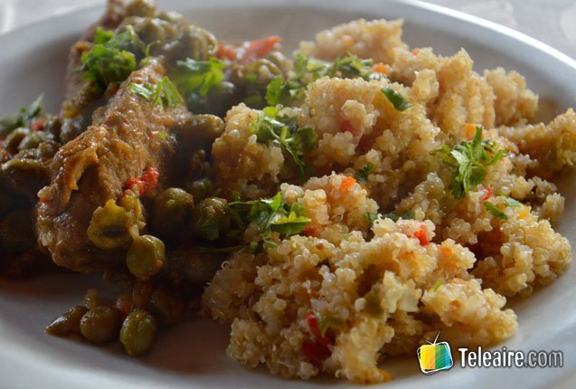 carne guisada de risotto