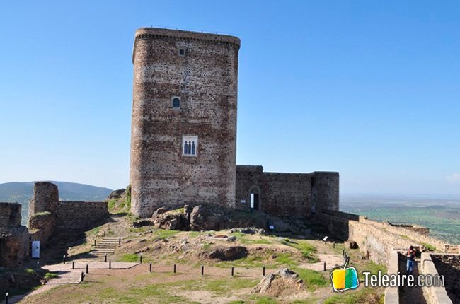 La Torre Homenaje en el Castillo de Feria