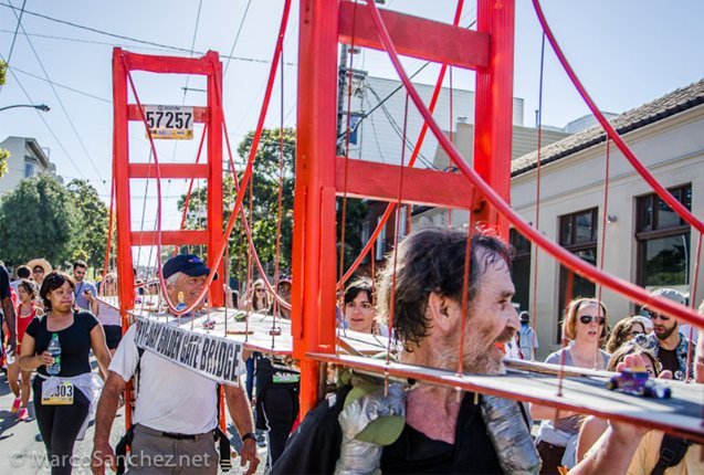 maraton de disfraces en San Francisco