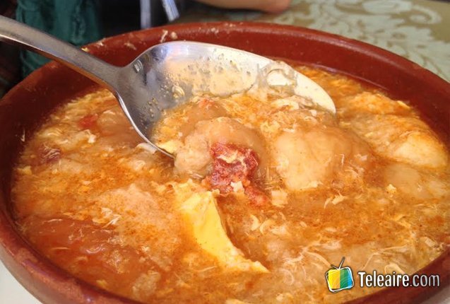 sopa de ajo de Castilla