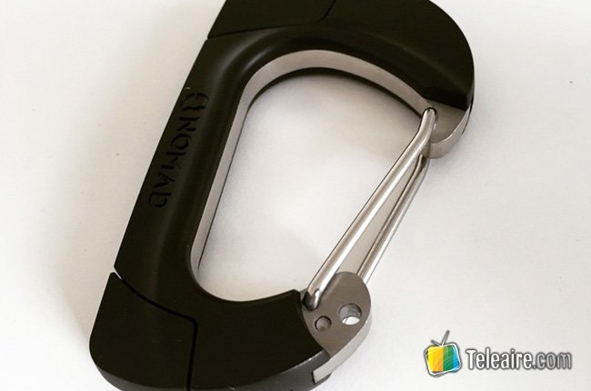 NomadClip: el mosquetón inteligente