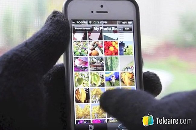 Guantes táctiles para el Smartphone