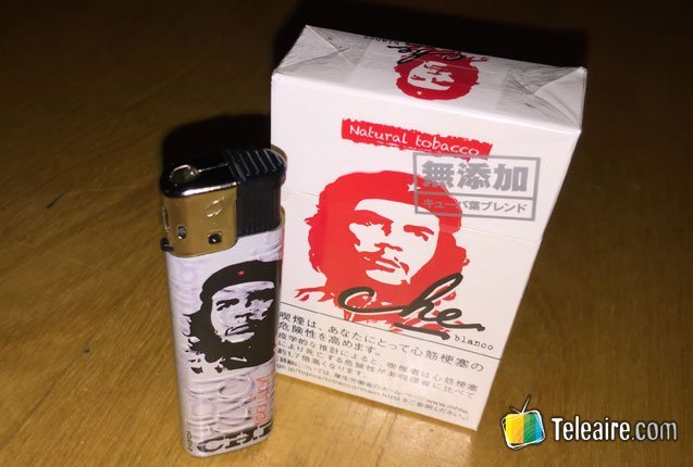 Cigarrillos del "Che" Guevara en Japón
