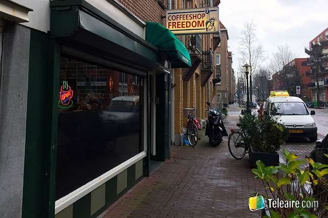 coffee shop en Ámsterdam
