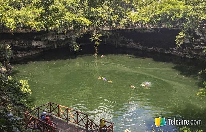 xenote en Yucatán, México