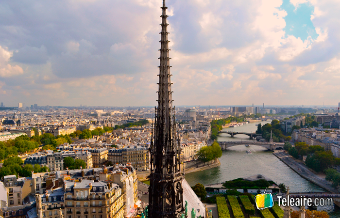 Aguja de la Catedral de Notre Dame de París