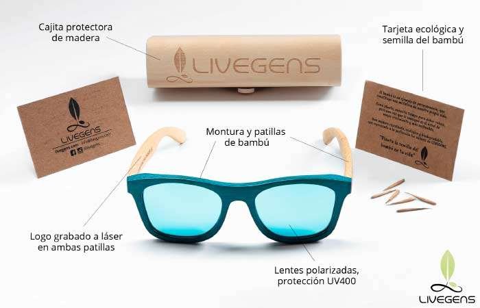 Gafas de sol ecológicas Gafas de sol ecológicas