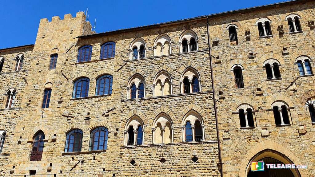 Piazza dei Priori en Volterra