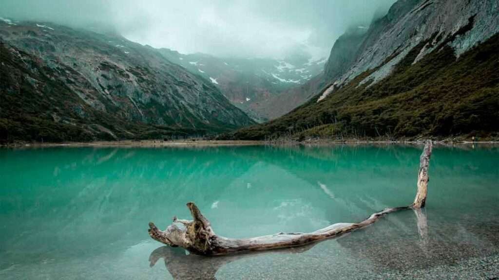 Laguna Esmeralda en Tierra del Fuego