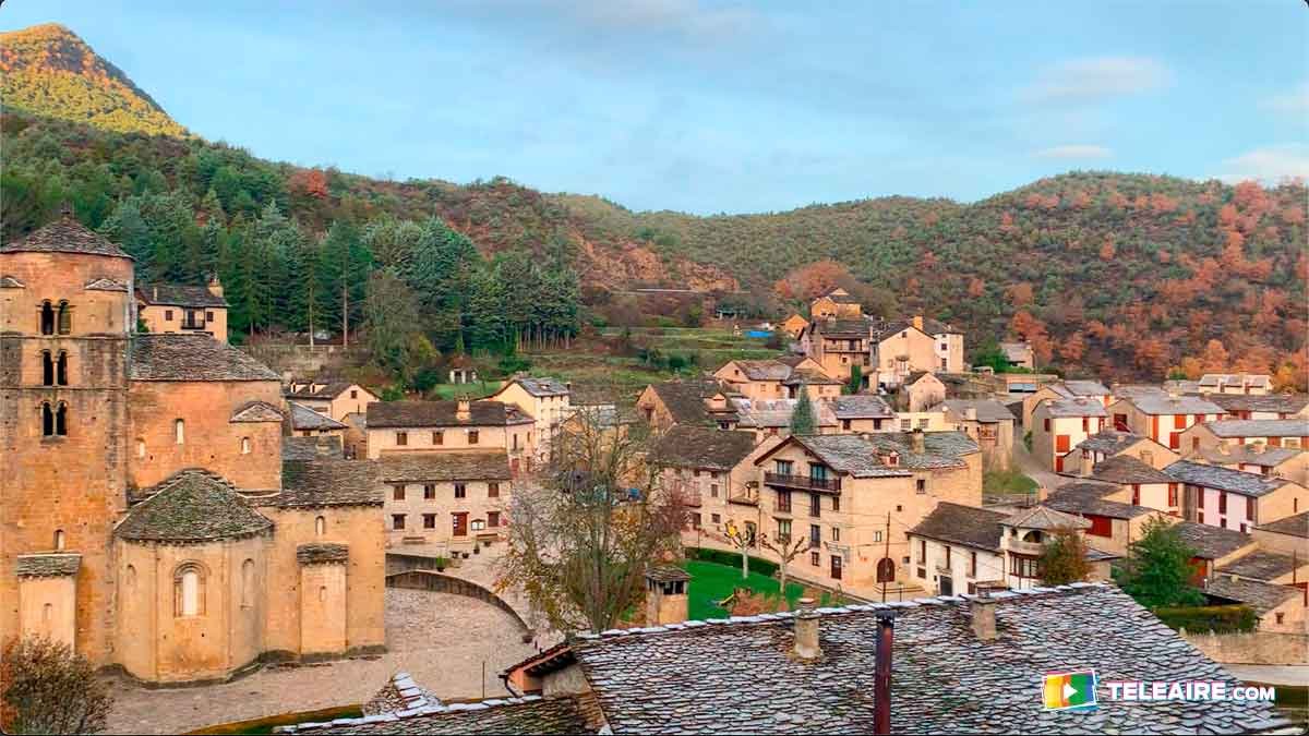 Panorámica de Santa Cruz de la Serós