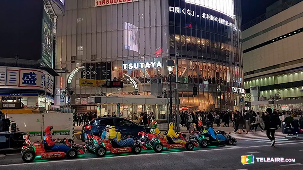 Marios Bros en Tokio: el karting más genial del mundo